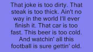 Kellie Pickler- Thing&#39;s That Never Cross A Man&#39;s Mind lyrics