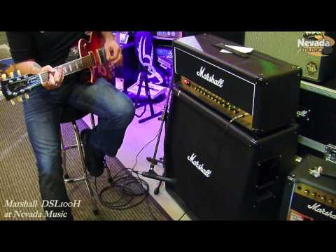 Marshall DSL100 Head demo with Chris George at PMT