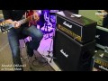 Marshall DSL100 Head demo with Chris George at PMT