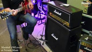 Video thumbnail for Marshall DSL100 Head demo with Chris George at PMT by PMTVUK