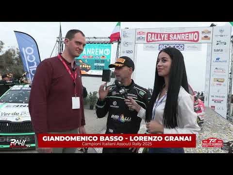 Giandomenico Basso - Lorenzo Granai | Campioni Italiani Assoluti Rally 2025 | 72° Rallye Sanremo