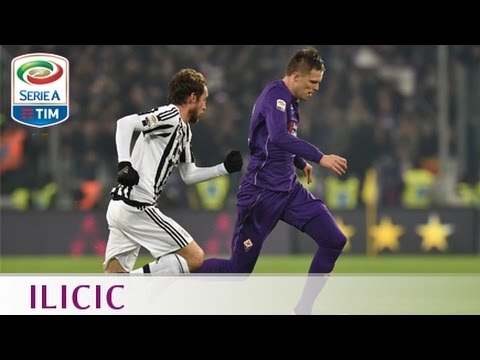 Il gol di Ilicic - Juventus - Fiorentina - 3-1 - Giornata 16 - Serie A TIM 2015/16