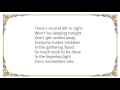 Hot Water Music - No End Left in Sight Lyrics