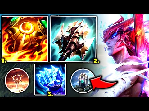 YONE TOP BUT I'M A 1V9 ASSASSIN YOU CANT EVEN KILL (5000+ HP) - S13 Yone TOP Gameplay Guide
