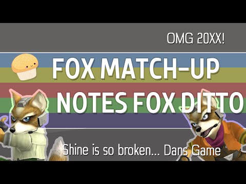 Fox Match-up Notes - Fox Dittos - SSBM