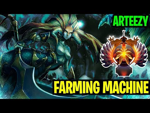 Farming Machine - Naga Siren Arteezy - Dota 2