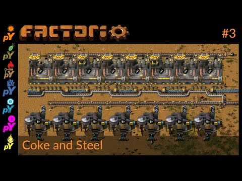 Coke and Steel | Part 3 | Factorio PyAE | Pyanodons Alternative Energy