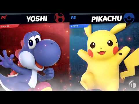 DarkP0tat0 (Pikachu) vs Smooth (Yoshi) - Smash Ultimate 8.1.0