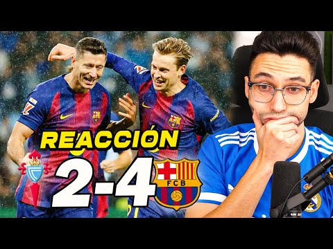 A FAN'S REACTION to Celta Vigo vs Barcelona 2-4 *CUTTING THE GROUND* | ByDiegoX10