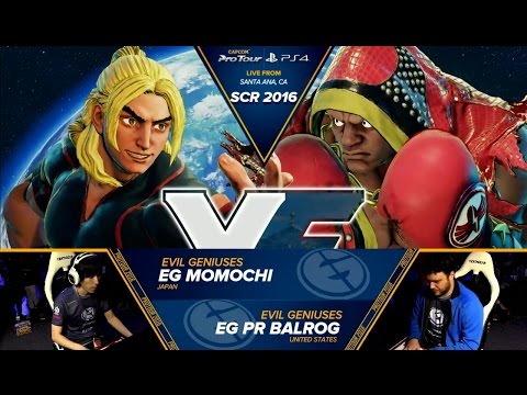 Momochi (Ken) vs PR Balrog (Boxer) - SoCal Regionals 2016 - Top 16