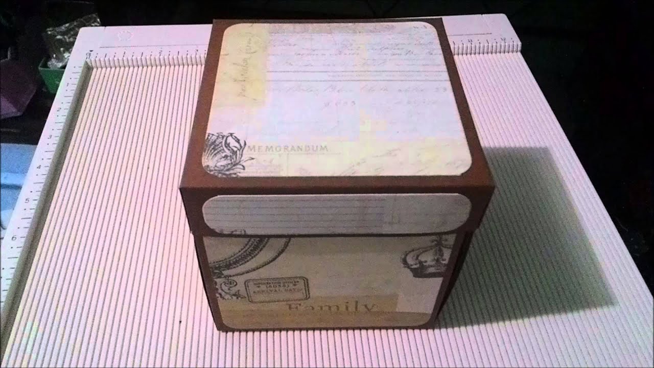 Exploding Box Template