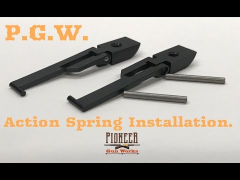 Pioneer Gun Works Action Springs Installation!