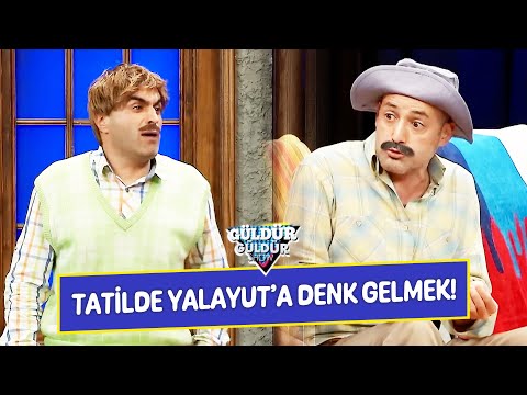 Encountering Yalayut on Vacation! - Güldür Güldür Show