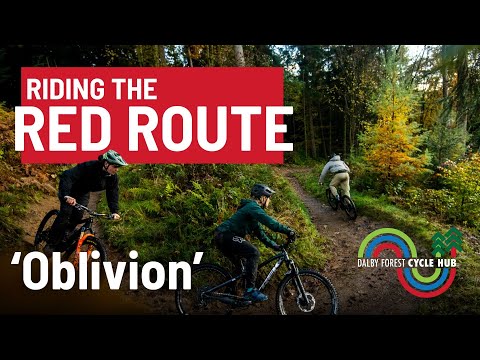 Mountain Biking In Dalby Forest: Red Route – Gate 28 'Oblivion'