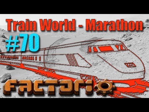 Factorio - Train World Marathon Campaign - 70 - Self Building Machine