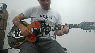 Video thumbnail for Guitarra Epiphone Flamekat Rockabilly by Rogério Gagliano de Oliveira