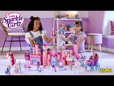 SPARKLE GIRLZ lėlė kūgelyje Winter Princess, asort., D, 10017BQ1 video
