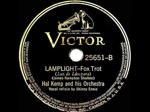 1937 Hal Kemp - Lamplight (Skinny Ennis, vocal)