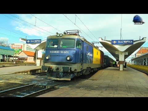Tricolora 060-EA 40-0680-1 & Jimmy 64-1138-8 in Gara Cluj Napoca Station - 11 February 2020