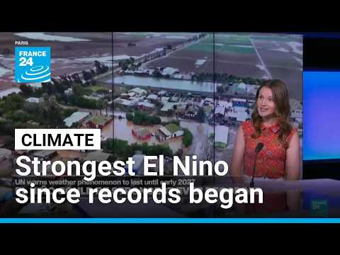 WMO chief says El Nino could be strongest in four decades