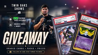 FREE Pokemon Cards?! | Twin Oaks Show Went Crazy!