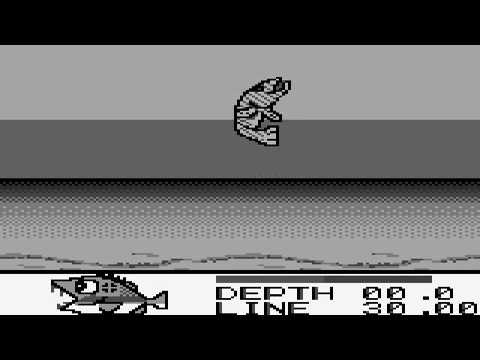 The Black Bass : Lure Fishing Game Boy