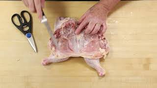 How to Remove a Keel Bone & Spatchcock Poultry