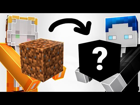 24 STUNDEN TAUSCHEN IN MINECRAFT