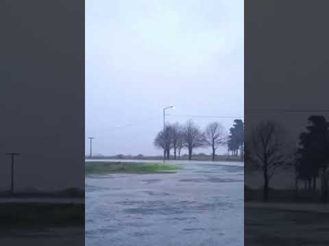 Fuerte tormenta ⚡en la localidad de Santiago temple en Córdoba 31/8/25#tormenta #rayos