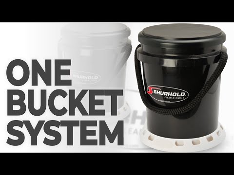 Have You Seen the Shurhold One Bucket System?
