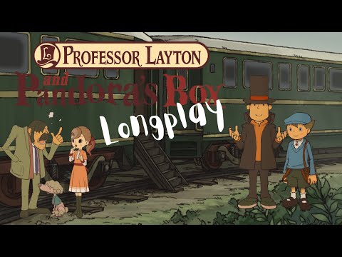 Professor Layton and Pandora's Box [DS] 100% Longplay