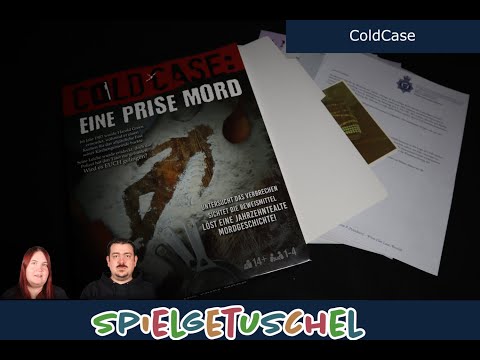 Spielgetuschel Shorty#8 - Brettspiel - ColdCase: Eine Prise Mord