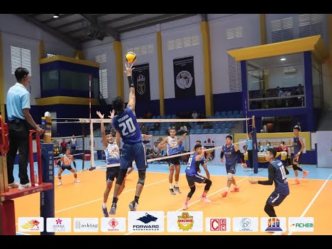 Volleyball - វិសាខា ប៉ះ បញ្ជាការដ្ឋានកងអង្គរក្ស set 1