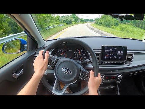 2021 Kia Rio Hatchback S - POV Test Drive (Binaural Audio)