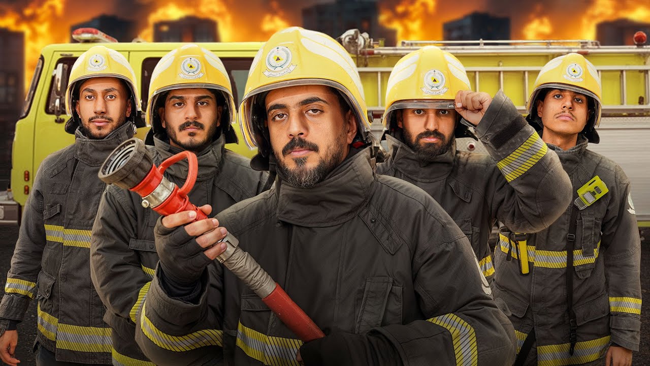 اعضاء باور يجربون اخطر وظيفة في العالم! ( المطافي 🔥🚒 )