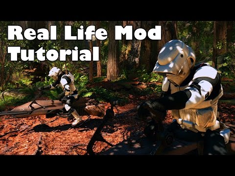 STAR WARS Battlefront Real Life Mod Tutorial install (German/Deutsch)
