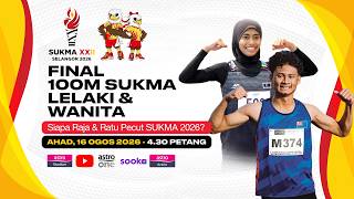 Download lagu SUKMA 2026: Final 100m Lelaki & Wanita mp3