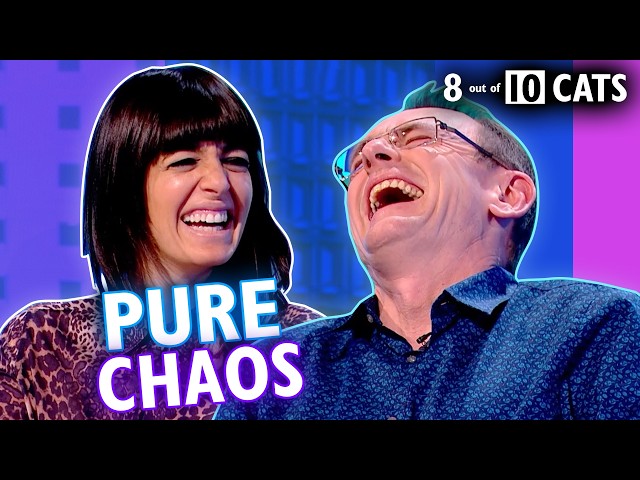 36 minutes of Cats chaos 😂 | 8 Out of 10 Cats SDDEFAULT Thumbnail