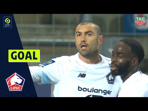 Goal Burak YILMAZ (86' - LOSC LILLE) MONTPELLIER HÉRAULT SC - LOSC LILLE (2-3) 20/21