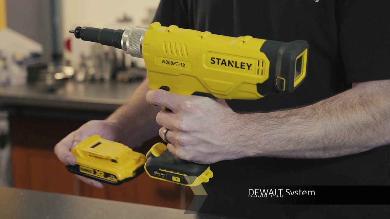 NB08PT-18 - Battery Powered Blind Rivet Nut Tool