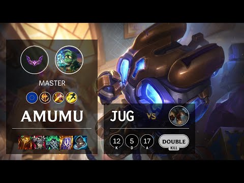 Amumu Jungle vs Fiddlesticks - EUW Master Patch 12.5