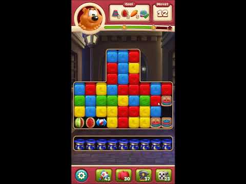 Toon Blast Level 2544 - NO BOOSTERS 🐻🐺🐱 | SKILLGAMING ✔️