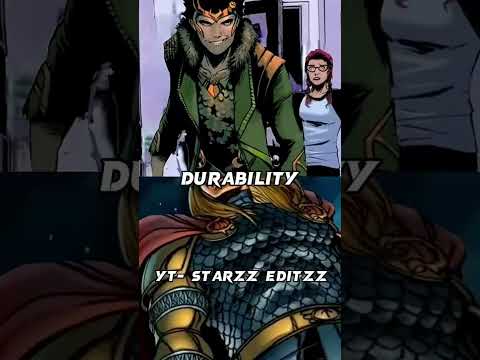 Thor (RKT Vs Loki (GOS) 🔥😈 #shorts #marvel #dc