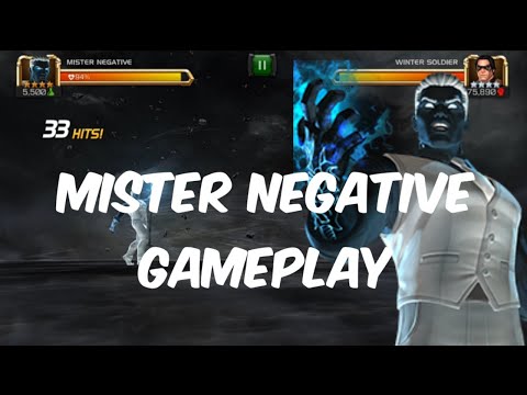 4 Star Mister Negative Gameplay | Dark Force Arena | Marvel Contest Of Champions