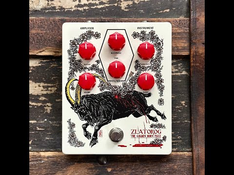 Black Harbor Zlatorog The Golden Horn Fuzz / Gentry Densley Signature fuzz / Eagle Twin / distortion / Overdrive and Boost / Octave up fuzz image 9