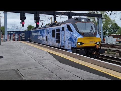 Direct Rail Services 88010 & 88003 At Preston Wednesday 10th May 2023