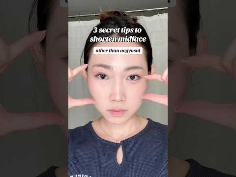 The ultimate guide to shortening midface… other than aegyosal 🫶🏼 #makeup #shorts