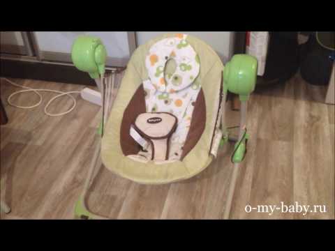 Электронные качели Baby Care Balancelle — видео-отзыв Евгении