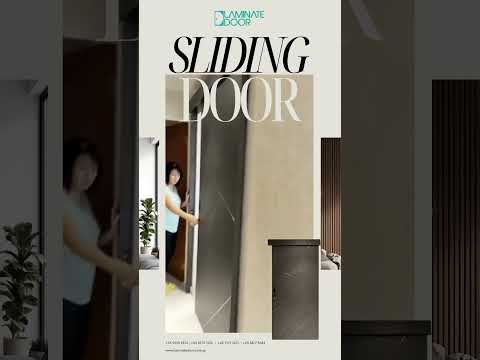 Sliding Door with Space Saving