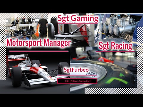 Motorsport Manager Ardennes Gp Season One Ep5 - Gomes is number 1!